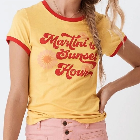Spell Tops - Spell & Gypsy Collective Martini Sunset Hour Graphic Tee